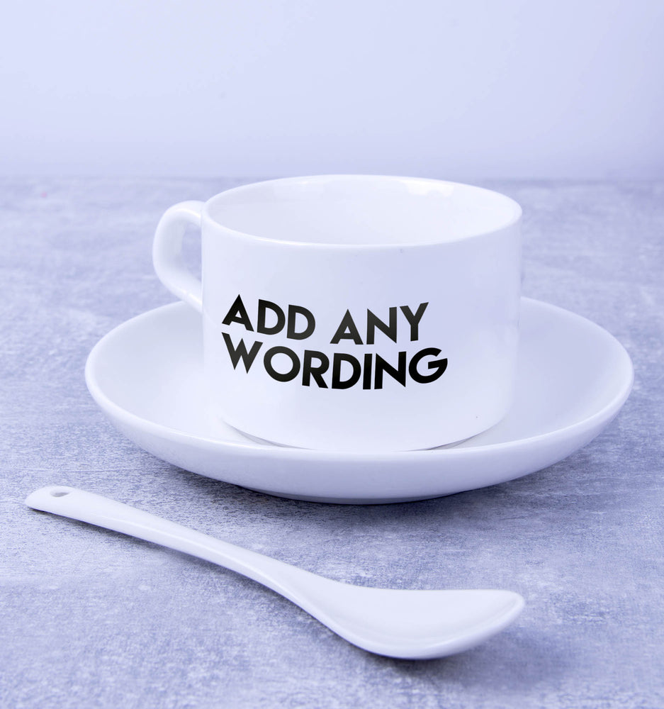 Add Your Own Wording Tea Cup #1 image